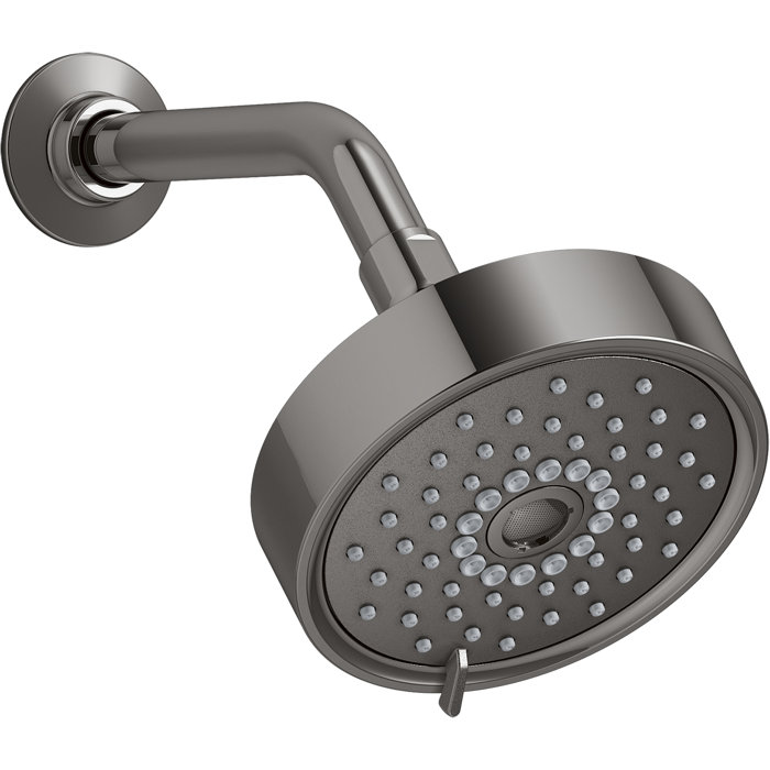 Kohler Purist 2.5 Gpm Multifunction Wall Mount Showerhead, Three Spray